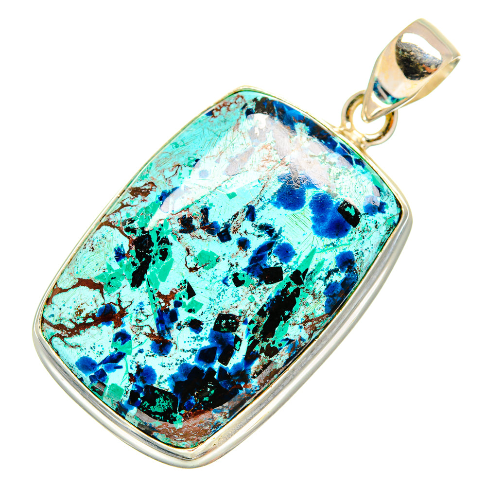 Shattuckite Pendants handcrafted by Anasilvercos - PD9078