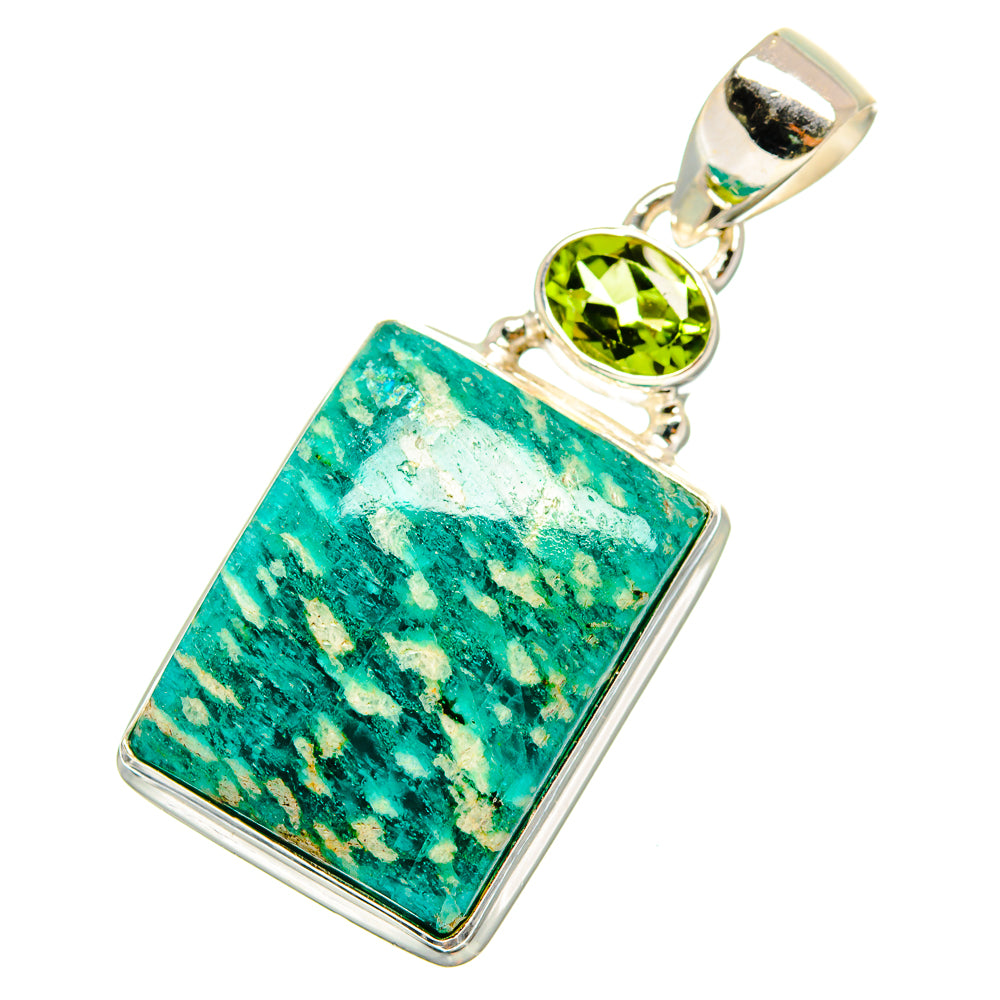 Amazonite Pendants handcrafted by Anasilvercos - PD9082