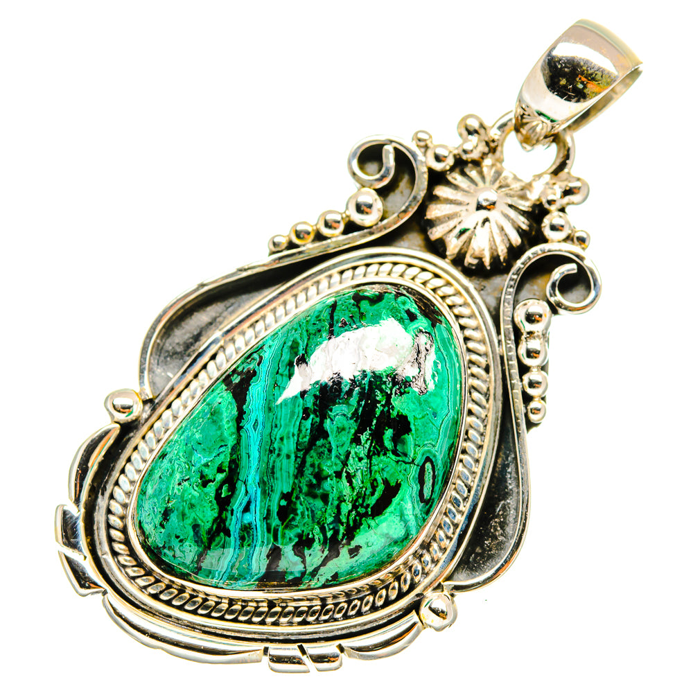 Chrysocolla Pendants handcrafted by Anasilvercos - PD9083