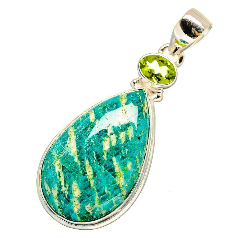 Amazonite Pendants handcrafted by Anasilvercos - PD9084