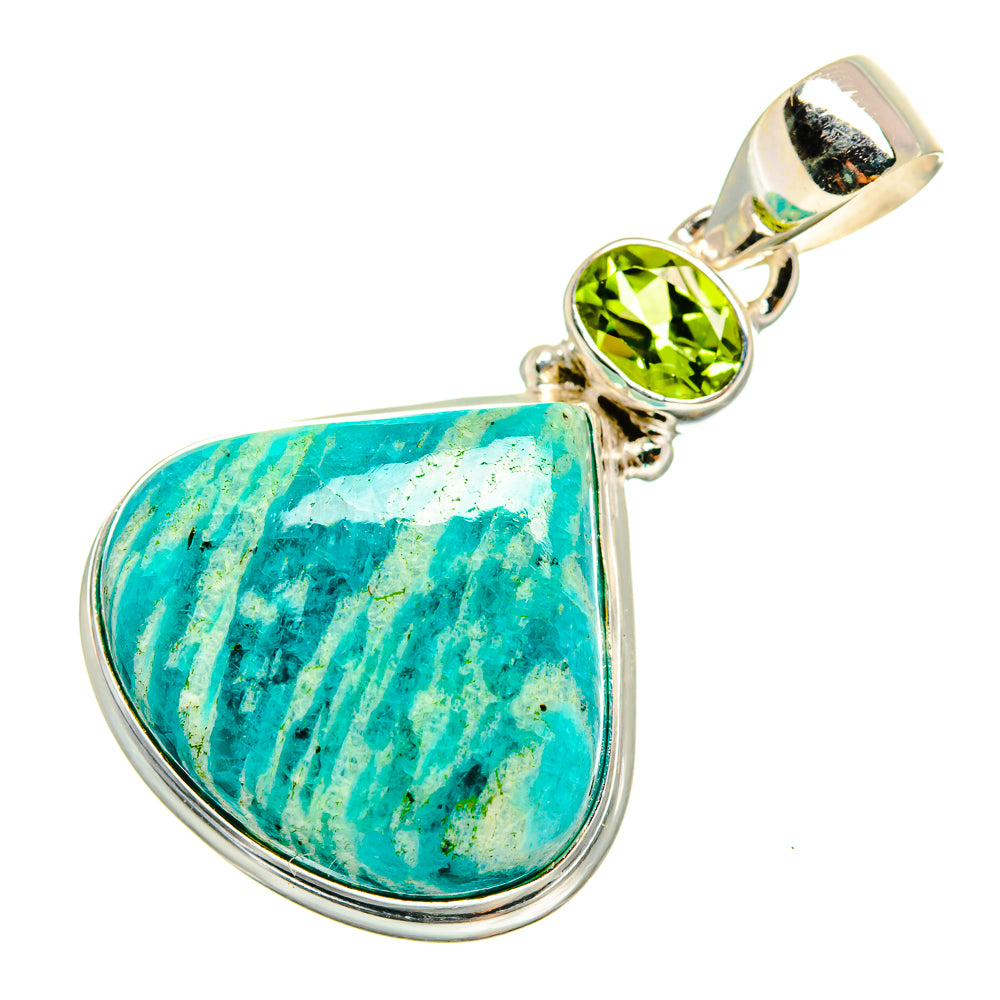 Amazonite Pendants handcrafted by Anasilvercos - PD9085