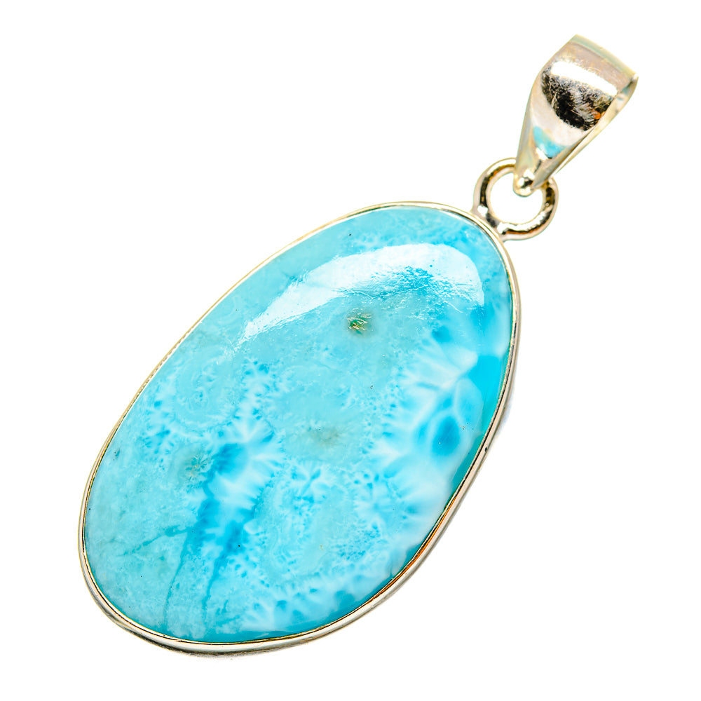 Larimar Pendants handcrafted by Anasilvercos - PD9133