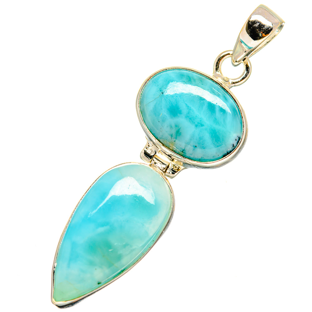 Larimar Pendants handcrafted by Anasilvercos - PD9142