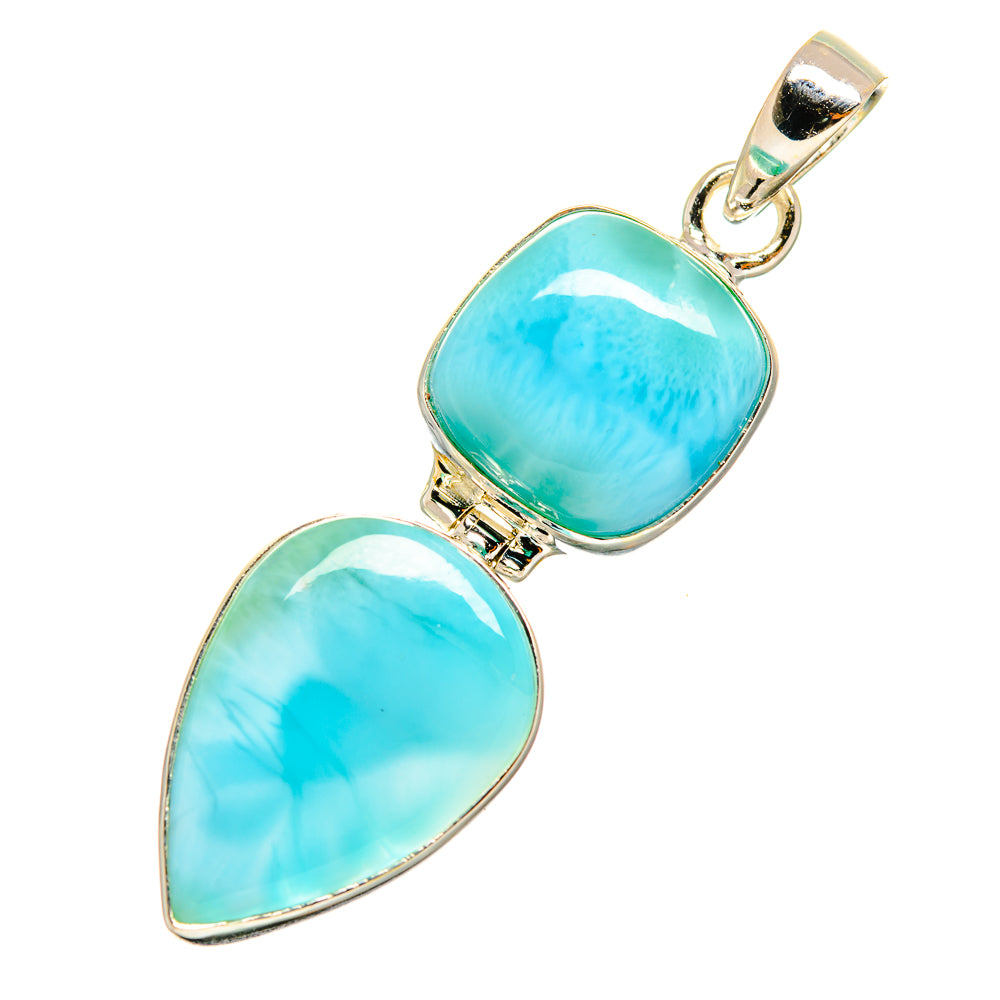 Larimar Pendants handcrafted by Anasilvercos - PD9144