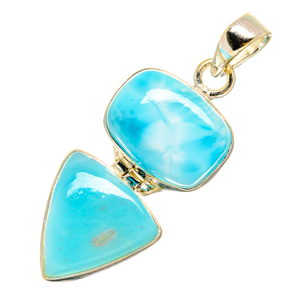 Larimar Pendants handcrafted by Anasilvercos - PD9150