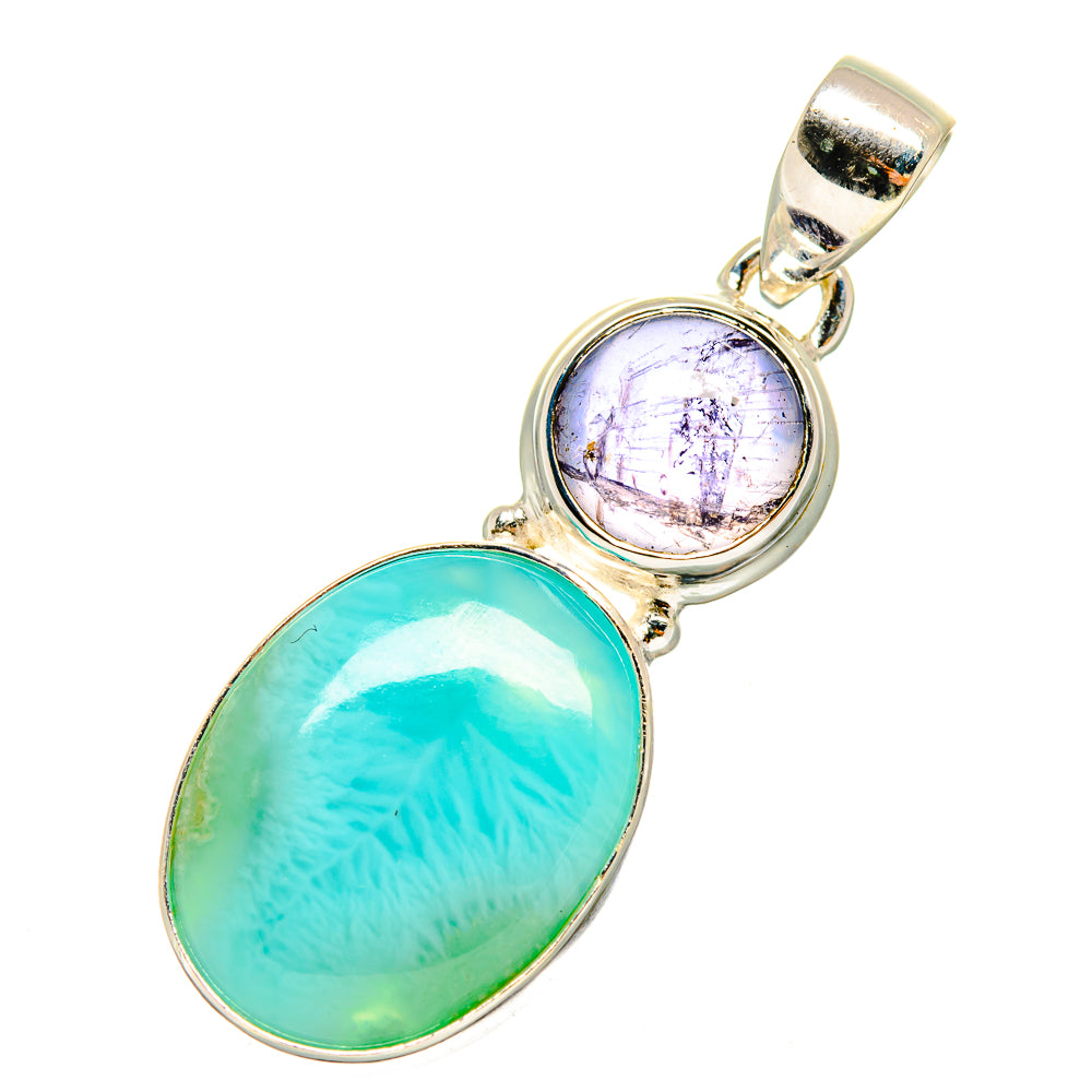Larimar Pendants handcrafted by Anasilvercos - PD9152