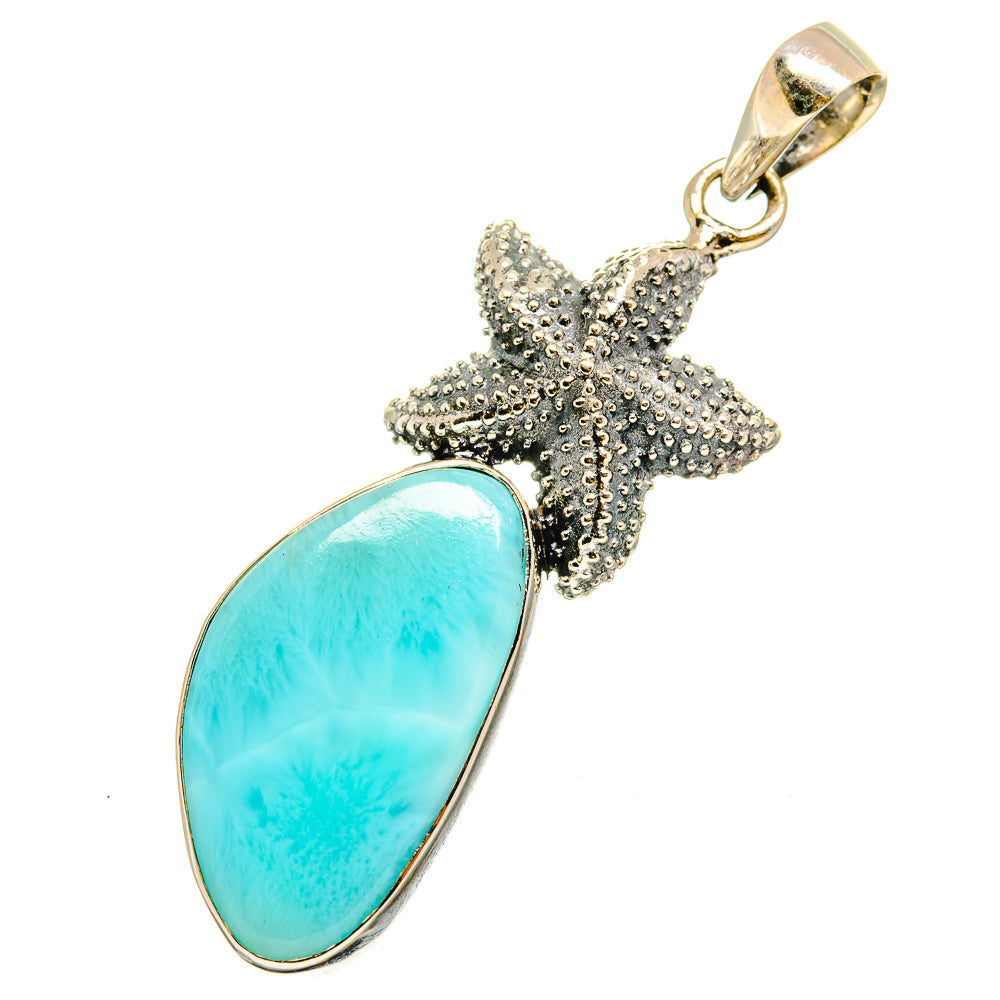Larimar Pendants handcrafted by Anasilvercos - PD9153