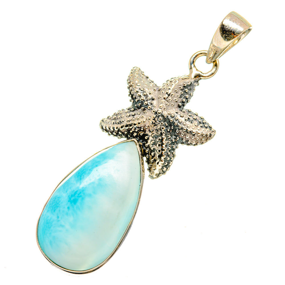 Larimar Pendants handcrafted by Anasilvercos - PD9154