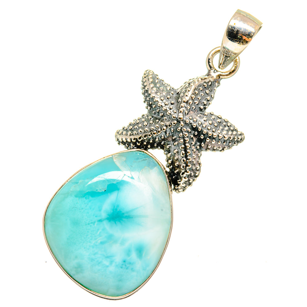 Larimar Pendants handcrafted by Anasilvercos - PD9155