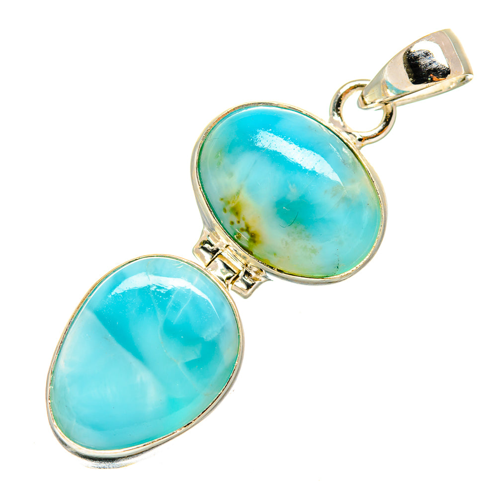 Larimar Pendants handcrafted by Anasilvercos - PD9157