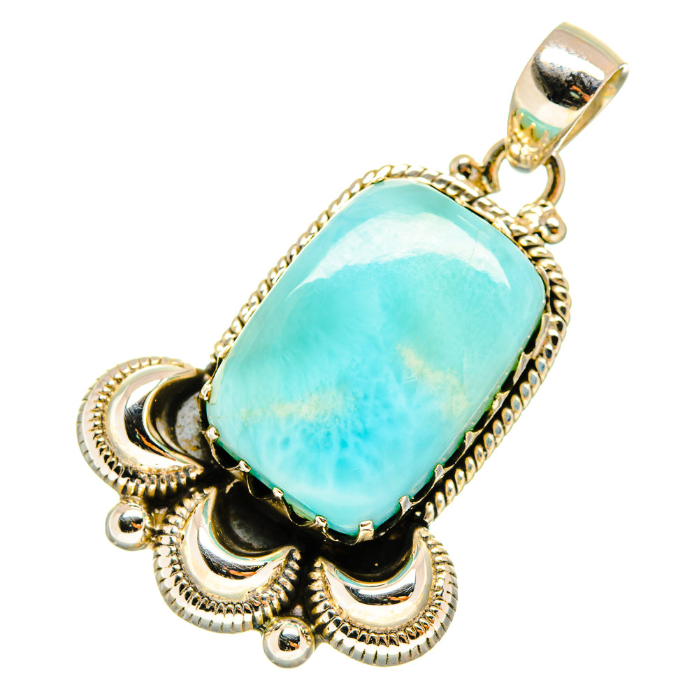 Larimar Pendants handcrafted by Anasilvercos - PD9160