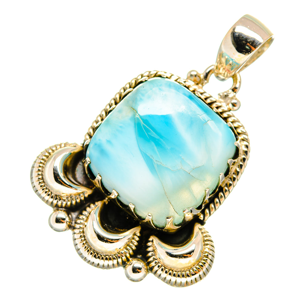 Larimar Pendants handcrafted by Anasilvercos - PD9161
