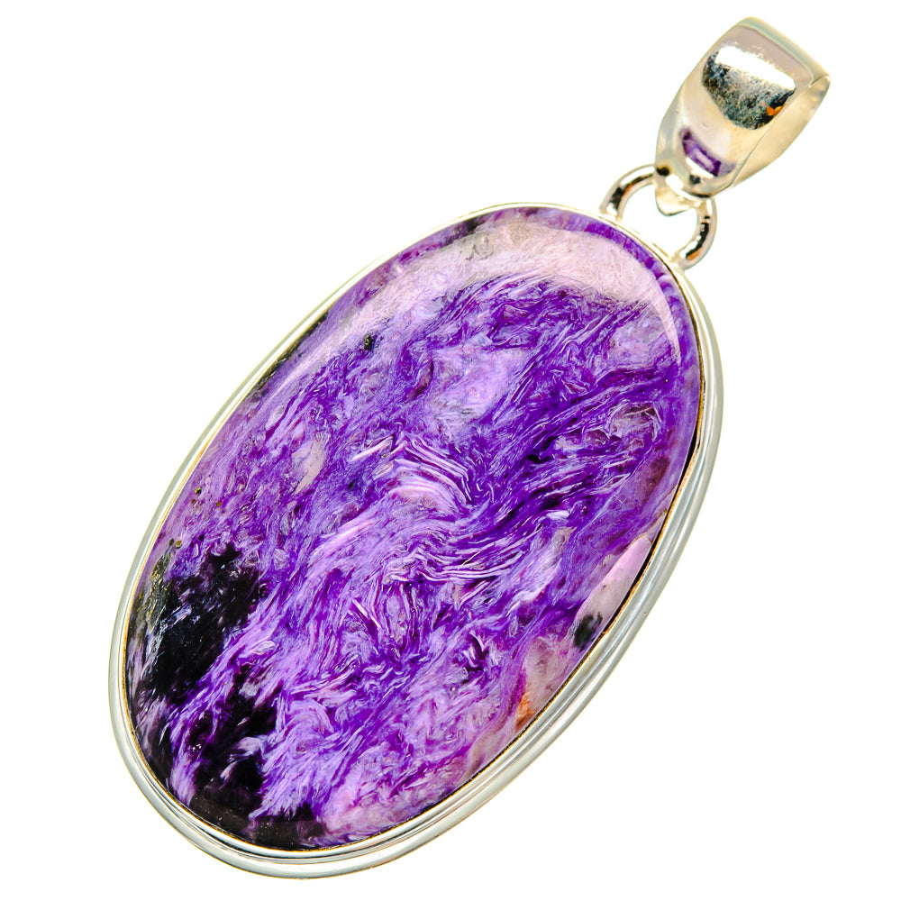Charoite Pendants handcrafted by Anasilvercos - PD9187