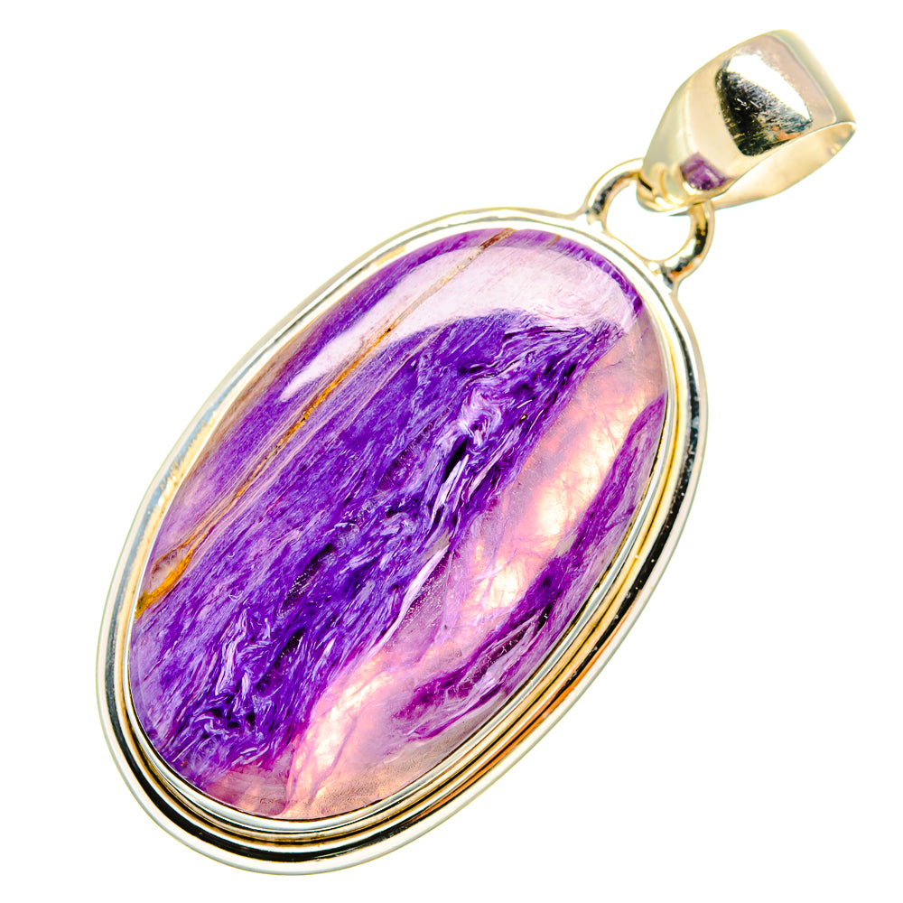 Charoite Pendants handcrafted by Anasilvercos - PD9190