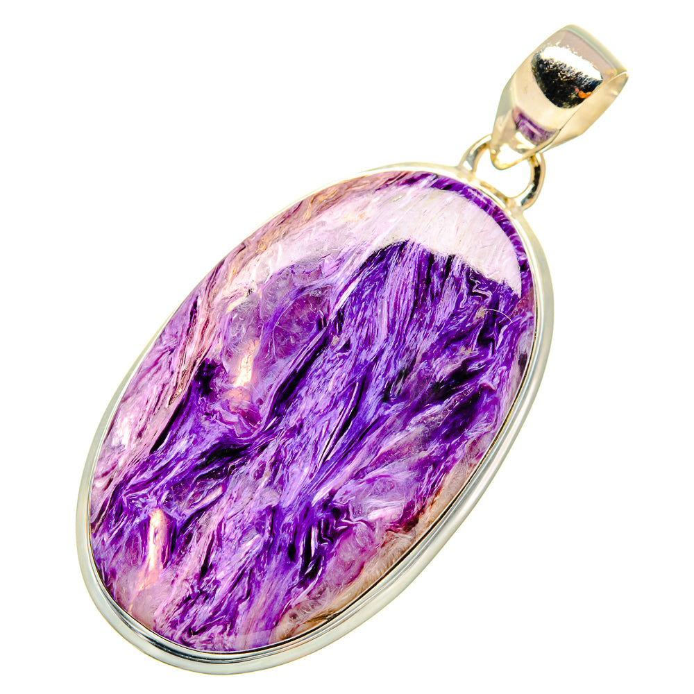 Charoite Pendants handcrafted by Anasilvercos - PD9191