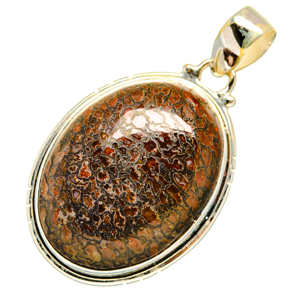 Dinosaur Bone Pendants handcrafted by Anasilvercos - PD9205