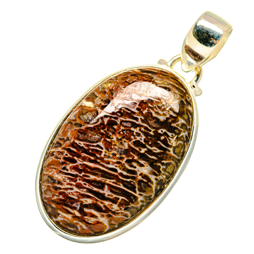 Dinosaur Bone Pendants handcrafted by Anasilvercos - PD9213