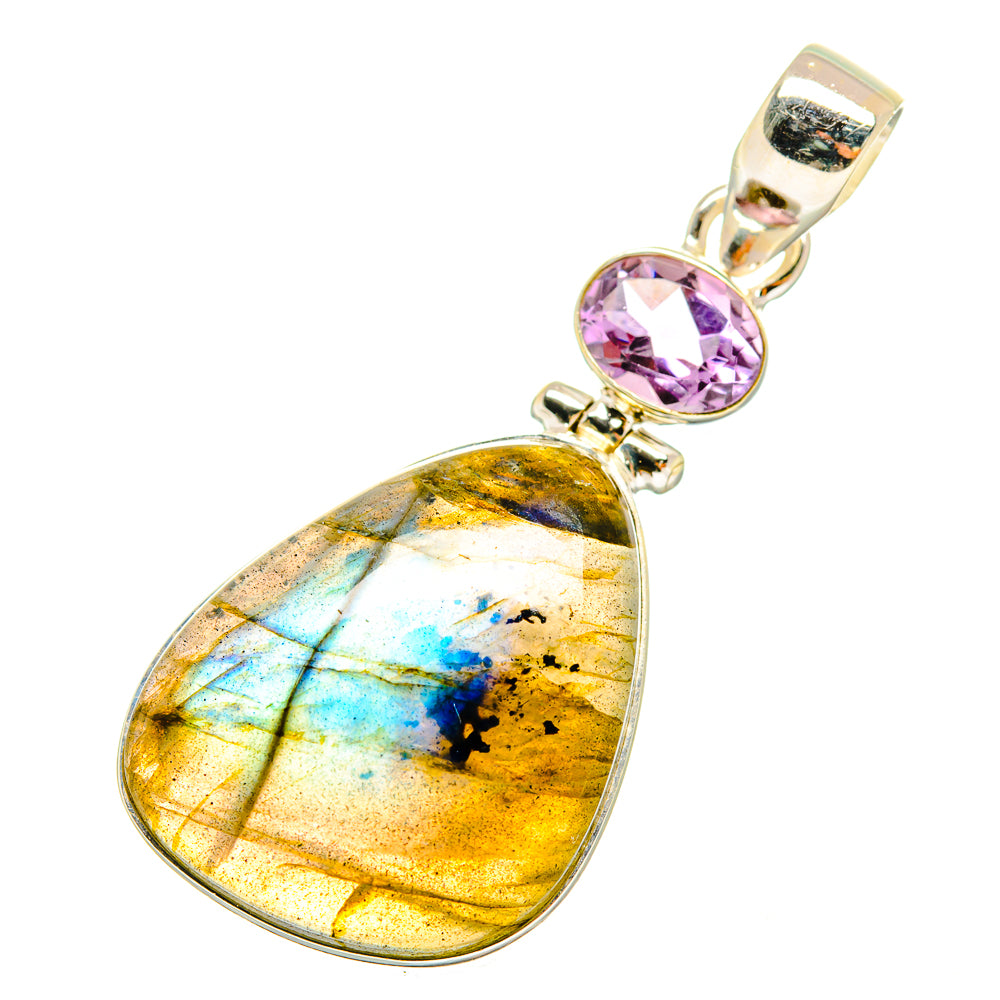 Labradorite Pendants handcrafted by Anasilvercos - PD9230