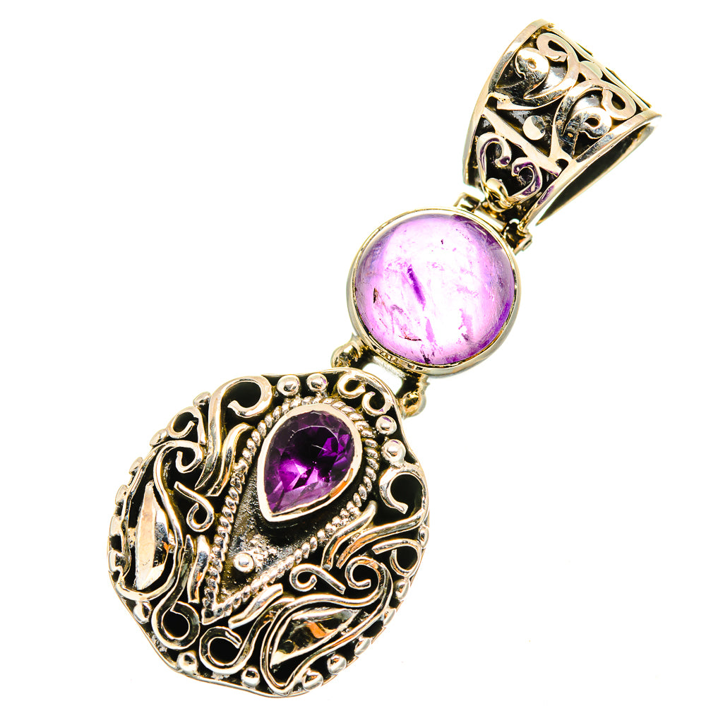 Amethyst Pendants handcrafted by Anasilvercos - PD9231