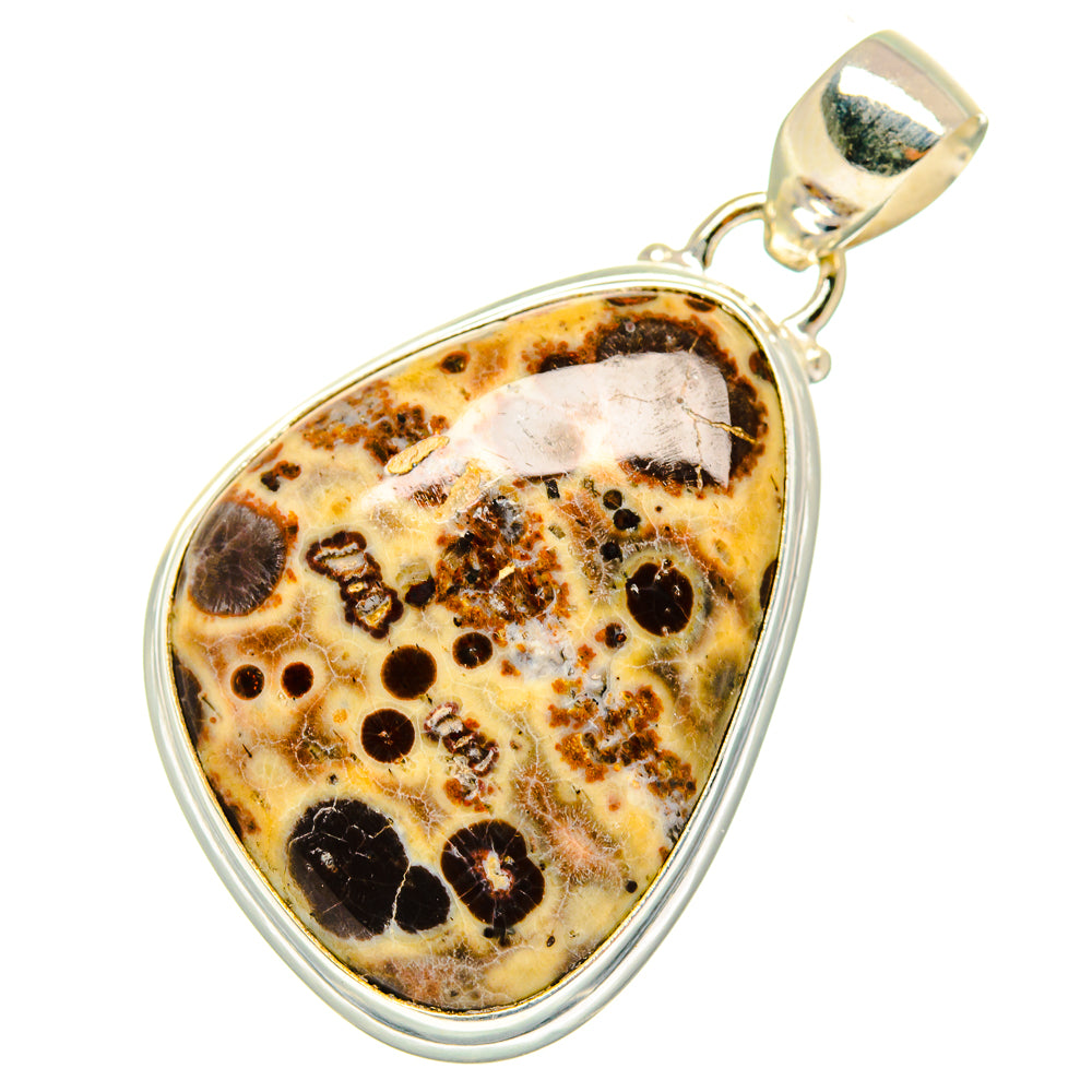 Poppy Jasper Pendants handcrafted by Anasilvercos - PD9234