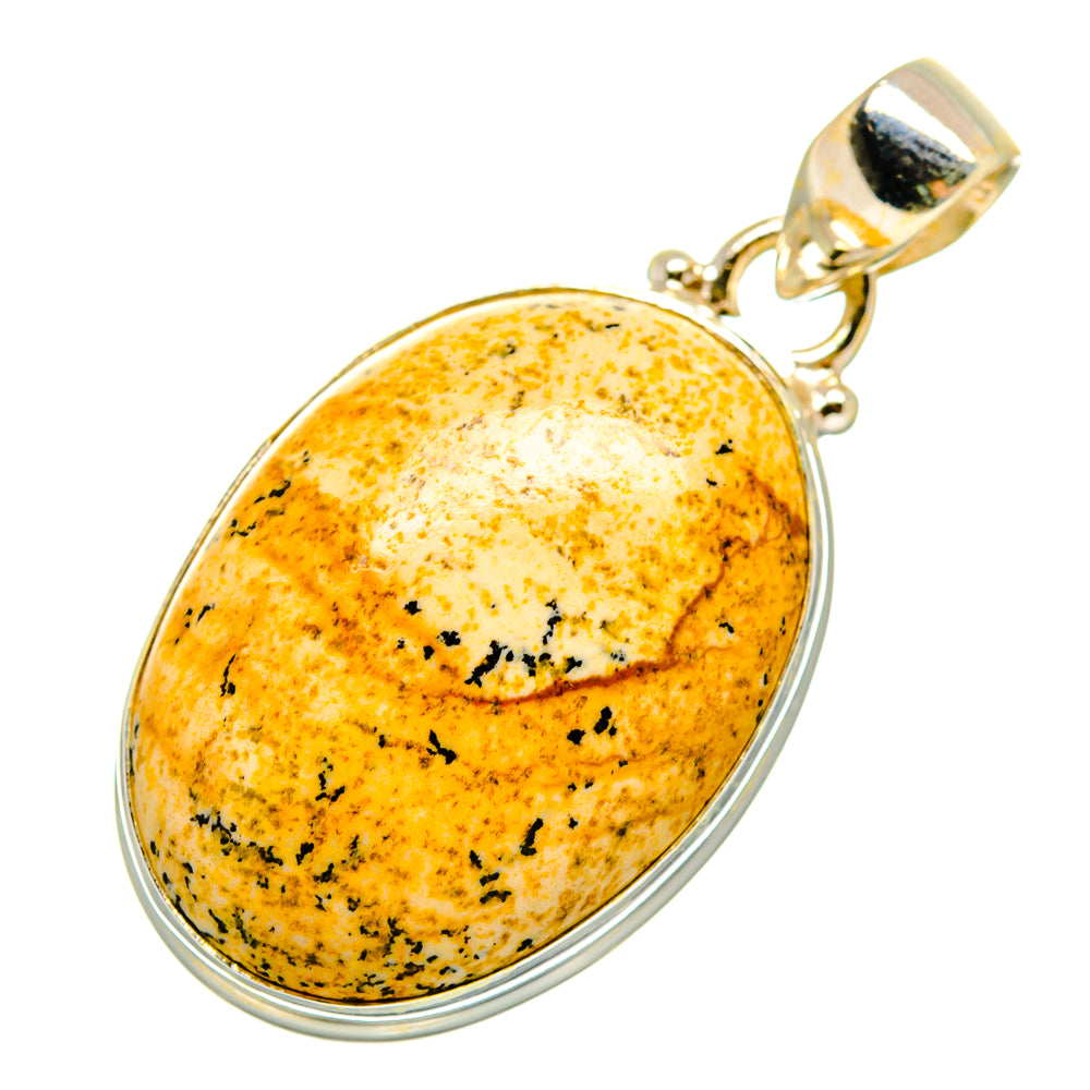 Picture Jasper Pendants handcrafted by Anasilvercos - PD9235