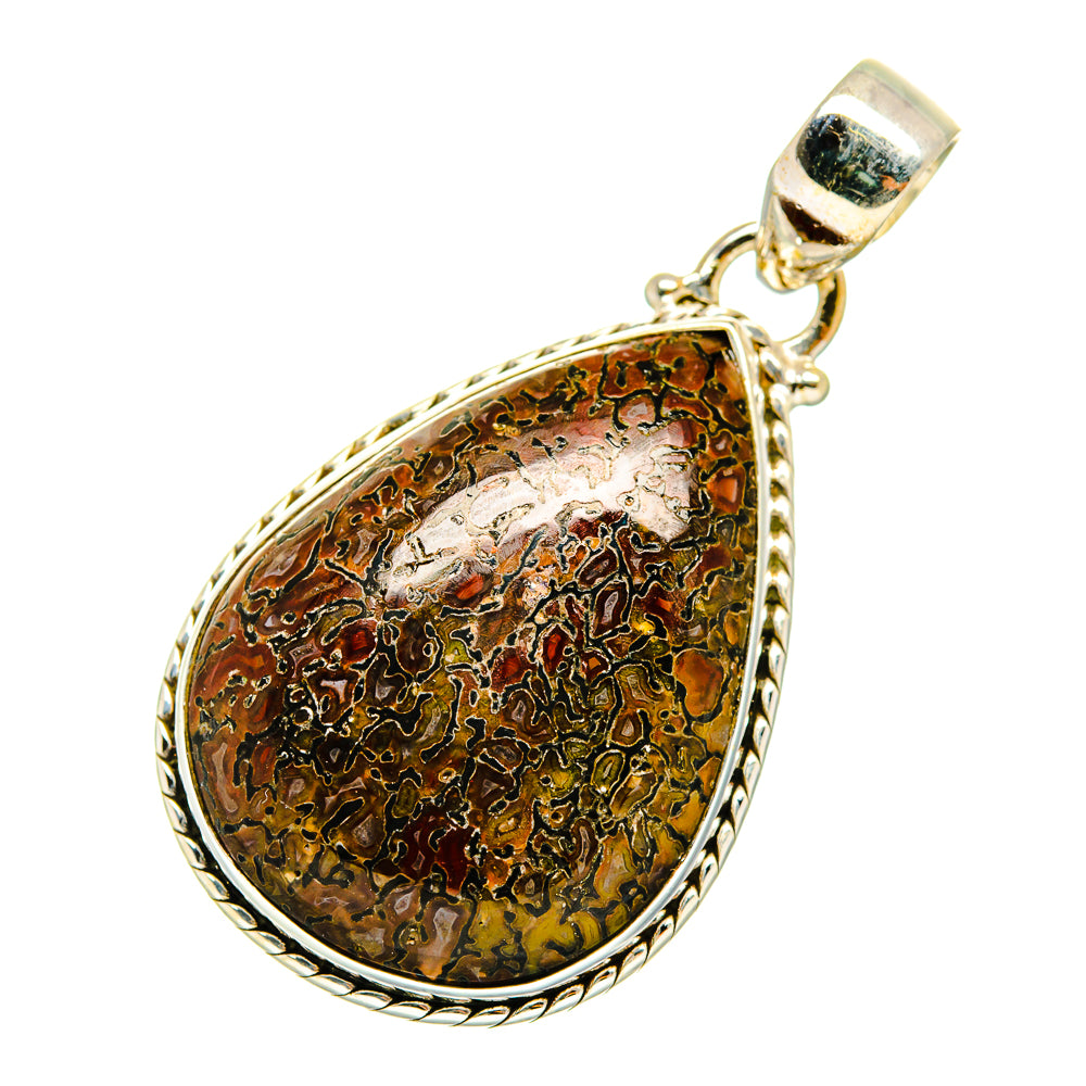 Dinosaur Bone Pendants handcrafted by Anasilvercos - PD9241