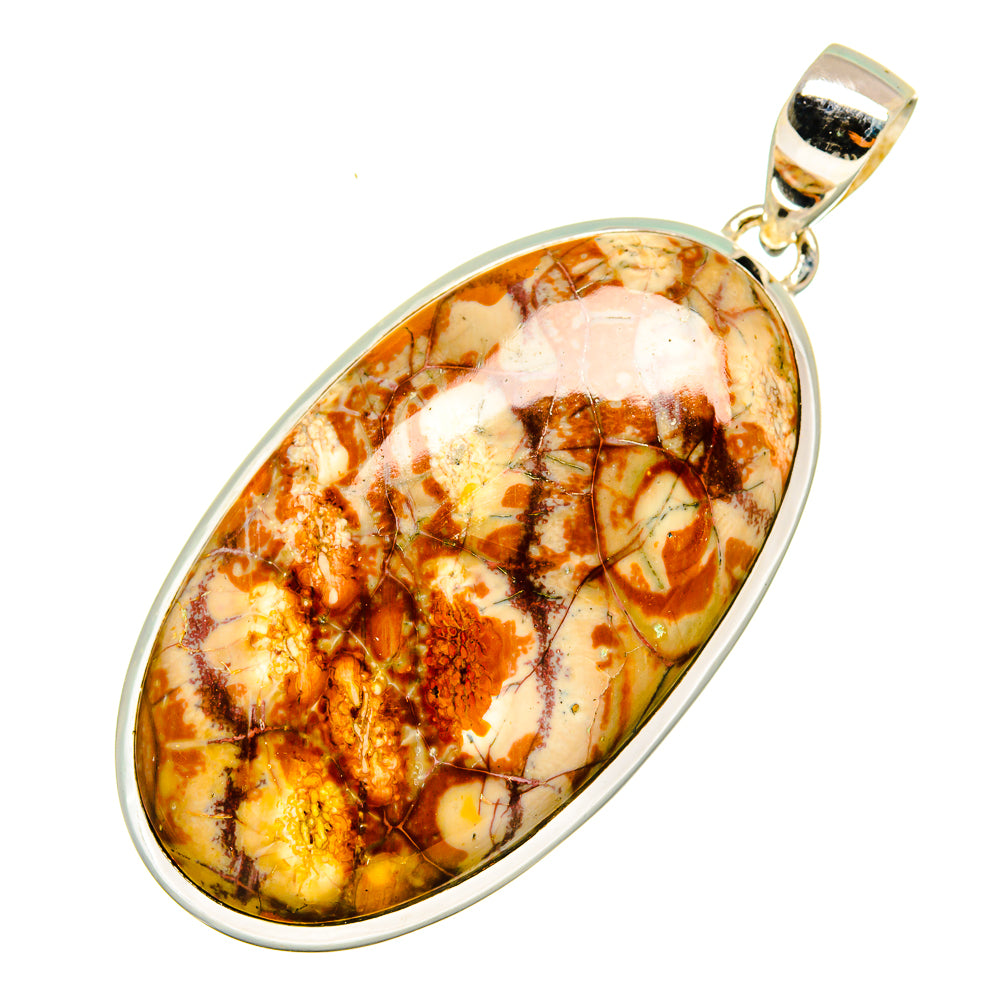 Poppy Jasper Pendants handcrafted by Anasilvercos - PD9272