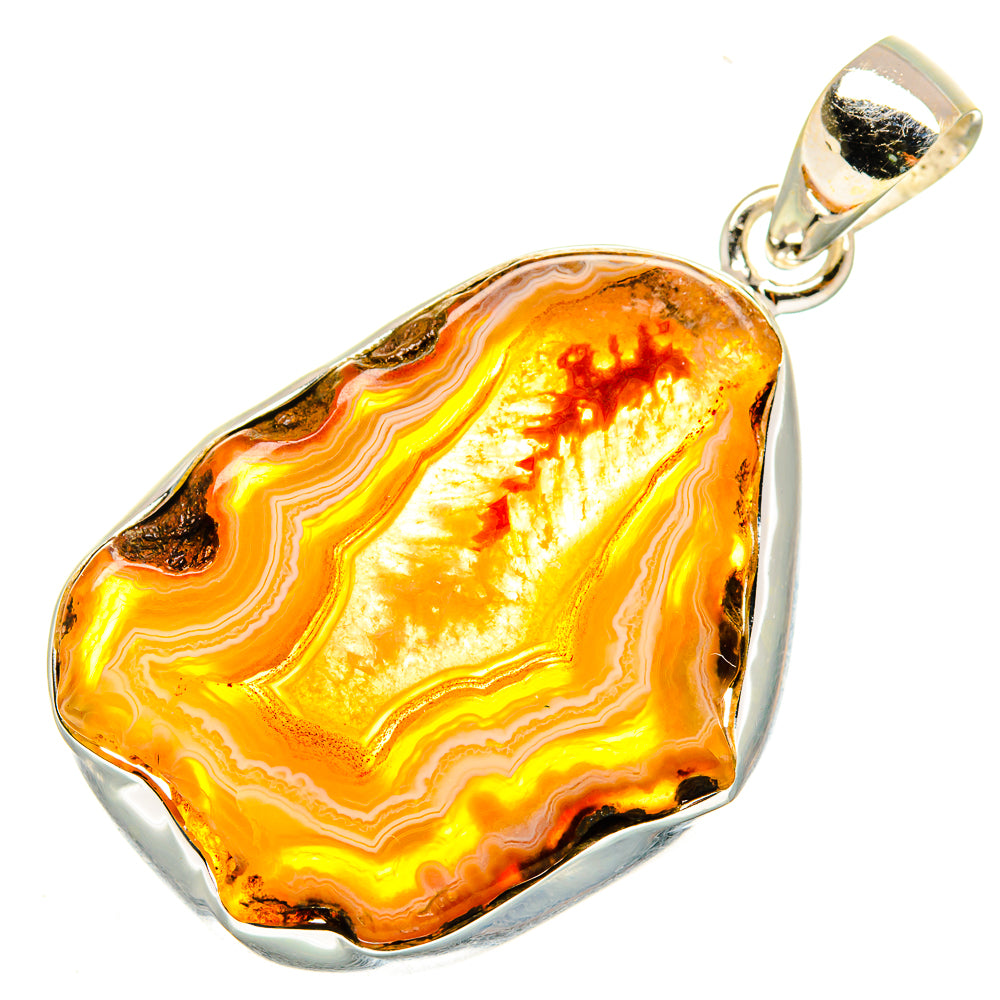 Yellow Geode Slice Pendants handcrafted by Anasilvercos - PD9282