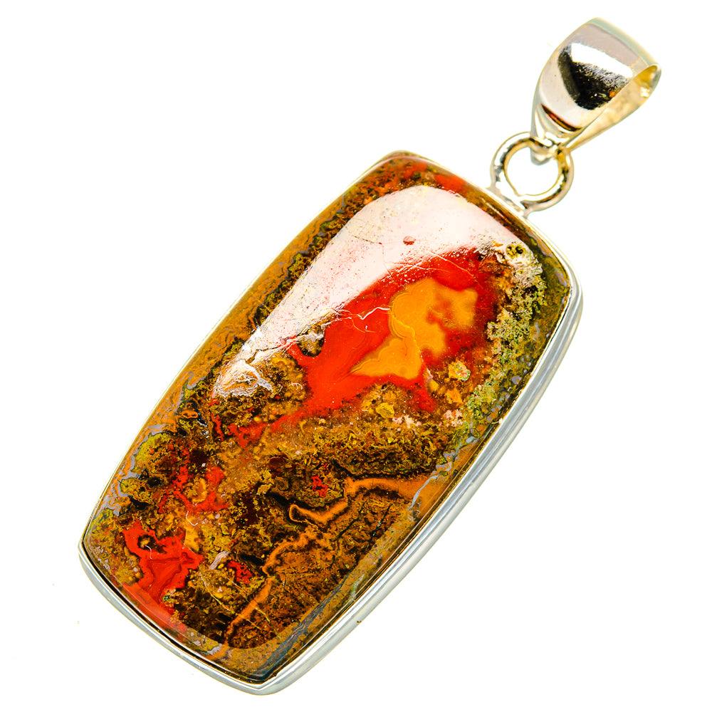 Moroccan Agate Pendants handcrafted by Anasilvercos - PD9283