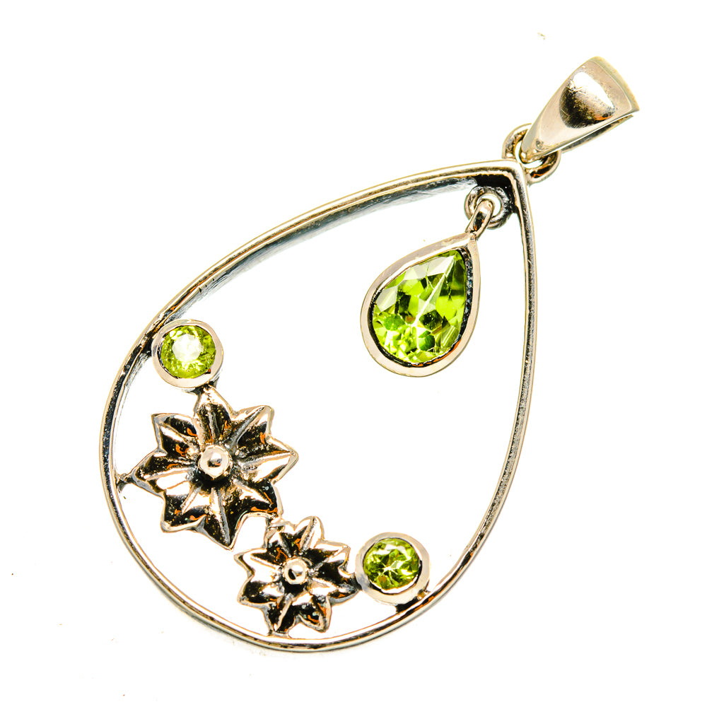 Peridot Pendants handcrafted by Anasilvercos - PD9320