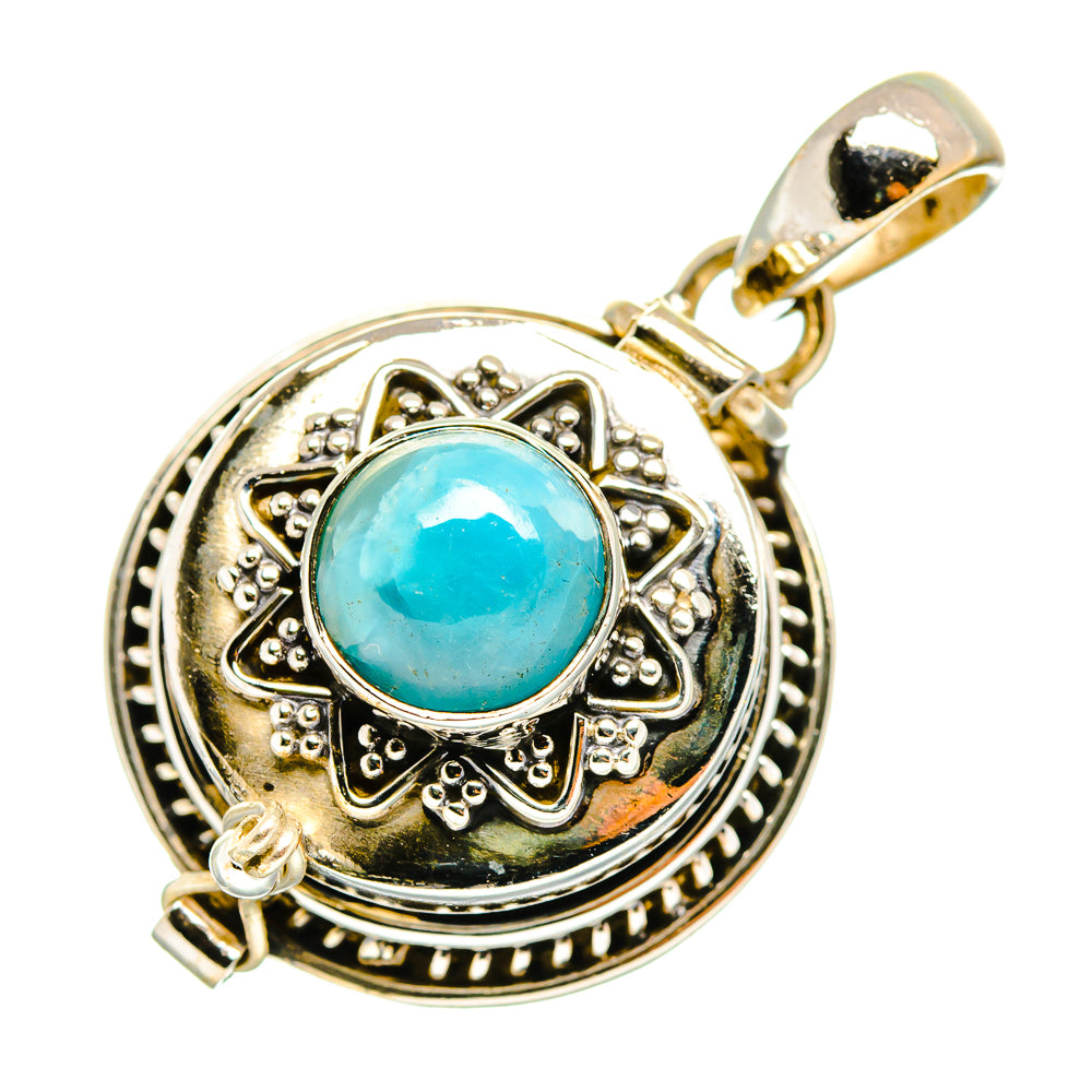 Larimar Pendants handcrafted by Anasilvercos - PD9438