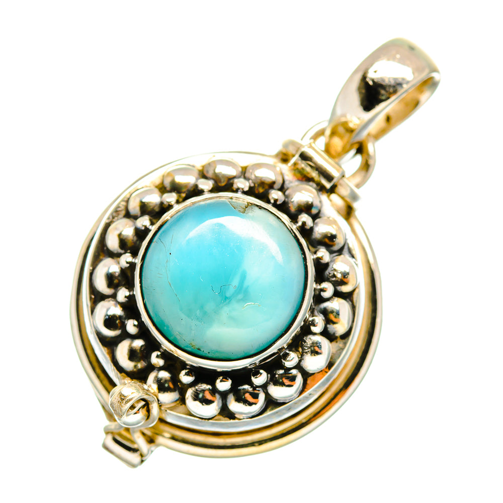 Larimar Pendants handcrafted by Anasilvercos - PD9439 - Photo 2