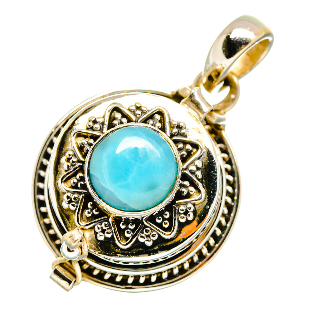 Larimar Pendants handcrafted by Anasilvercos - PD9440