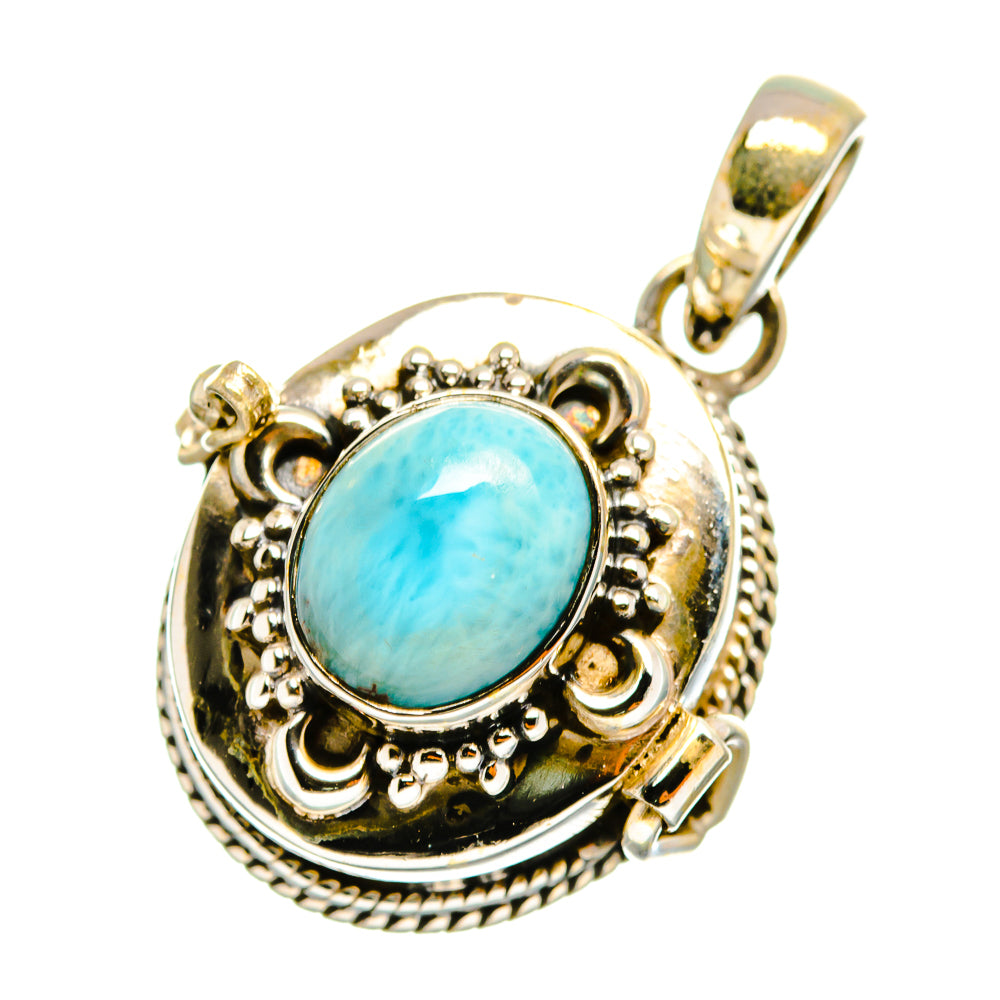 Larimar Pendants handcrafted by Anasilvercos - PD9441