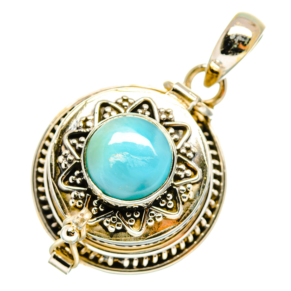 Larimar Pendants handcrafted by Anasilvercos - PD9442