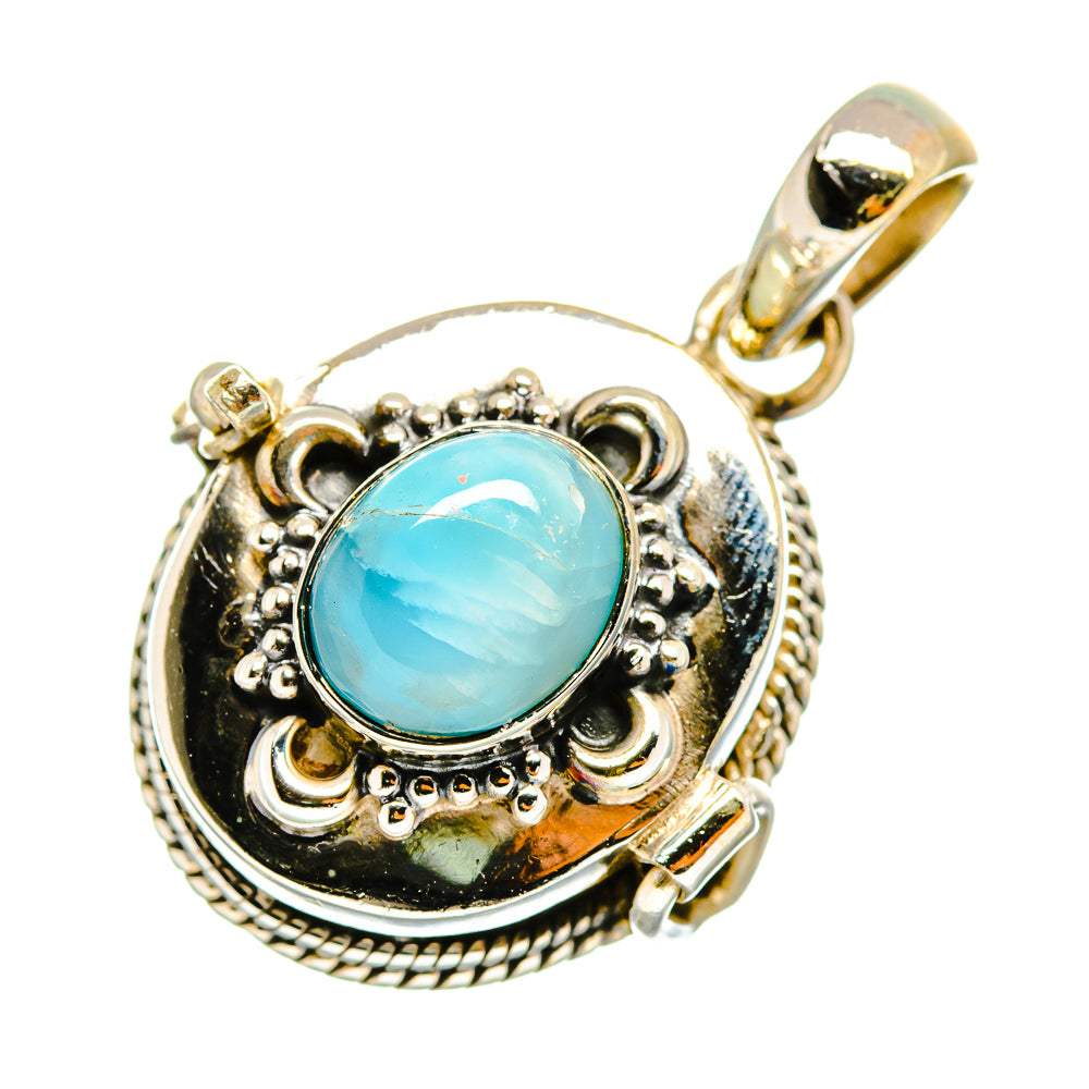 Larimar Pendants handcrafted by Anasilvercos - PD9443
