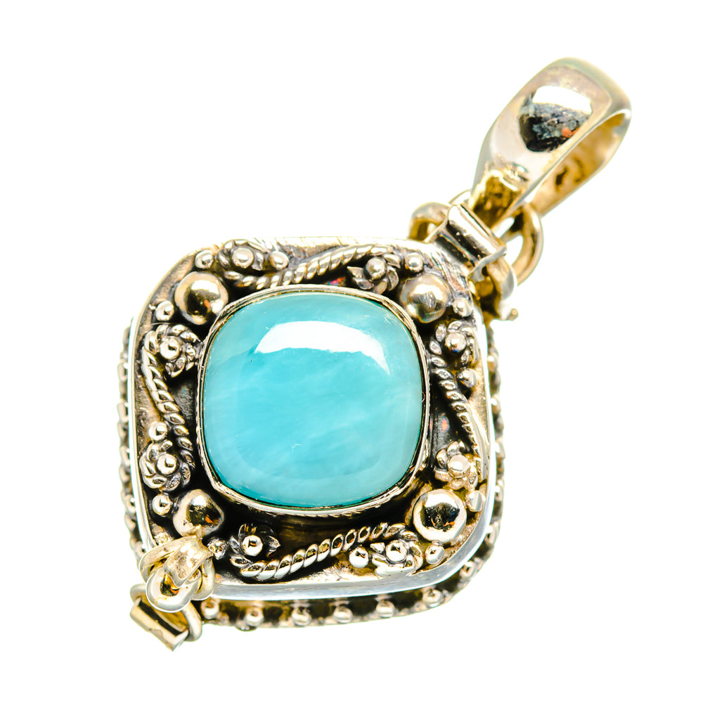 Larimar Pendants handcrafted by Anasilvercos - PD9445