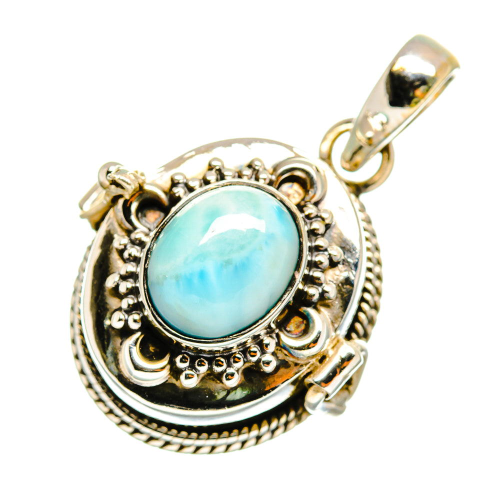Larimar Pendants handcrafted by Anasilvercos - PD9446