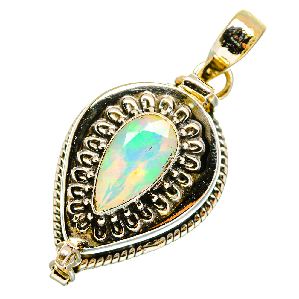 Ethiopian Opal Pendants handcrafted by Anasilvercos - PD9449