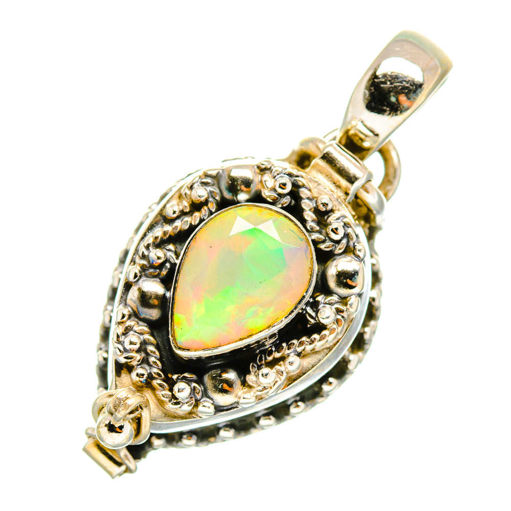 Ethiopian Opal Pendants handcrafted by Anasilvercos - PD9450