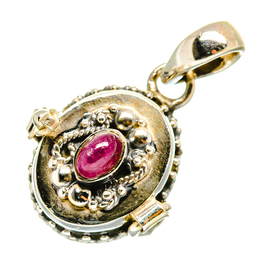 Ruby Pendants handcrafted by Anasilvercos - PD9462