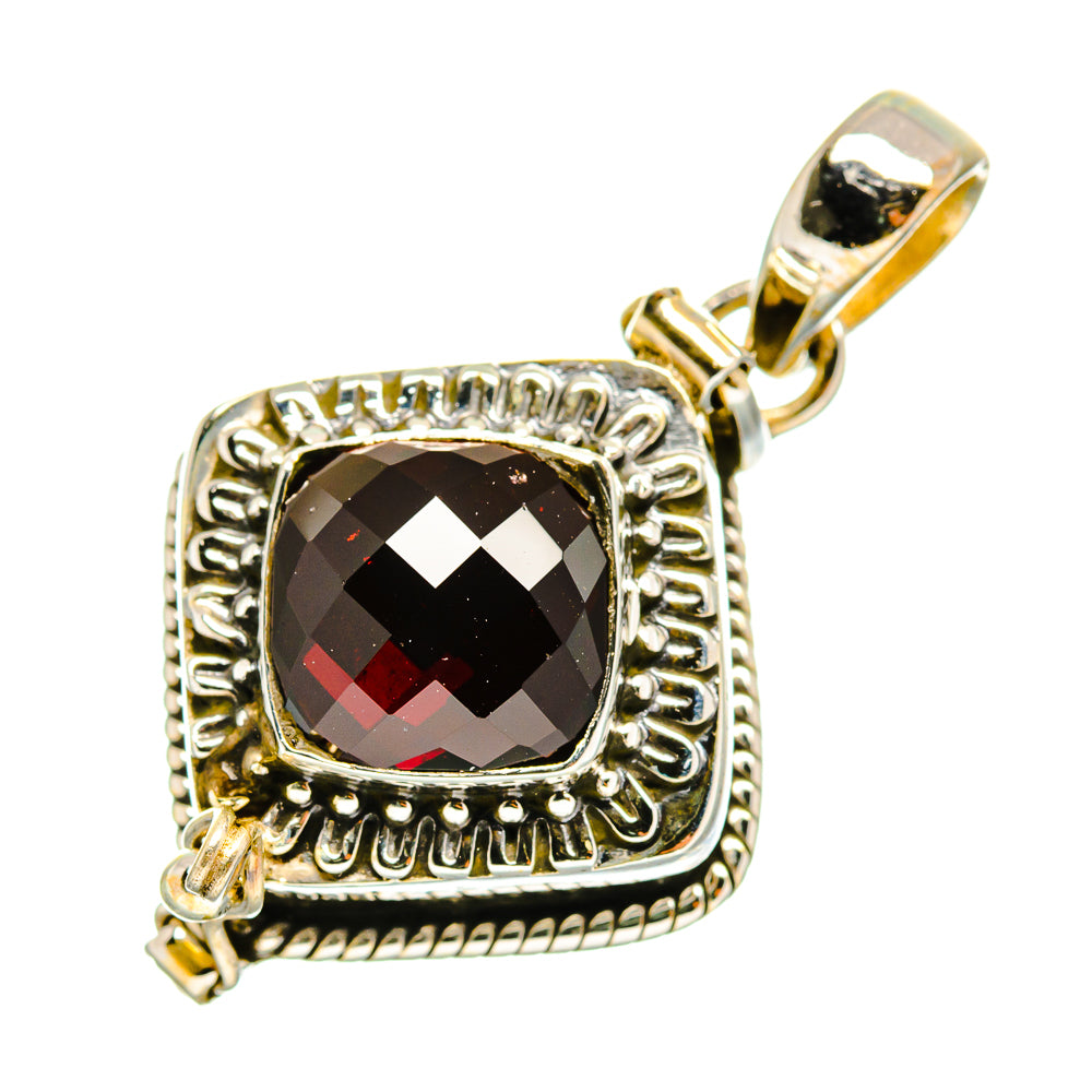 Garnet Pendants handcrafted by Anasilvercos - PD9465