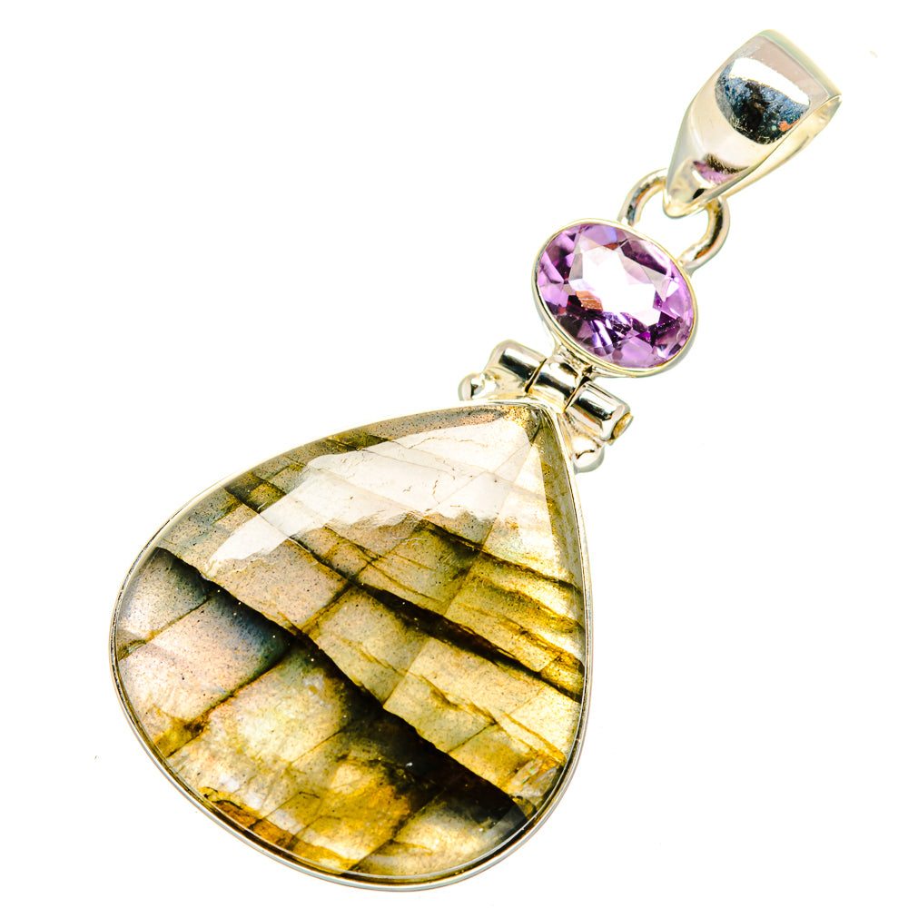 Labradorite Pendants handcrafted by Anasilvercos - PD9480