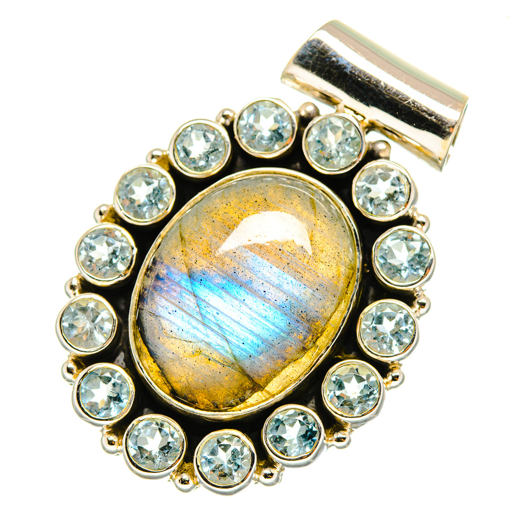 Labradorite Pendants handcrafted by Anasilvercos - PD9483