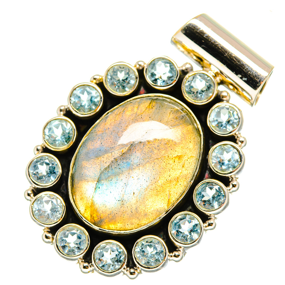 Labradorite Pendants handcrafted by Anasilvercos - PD9485