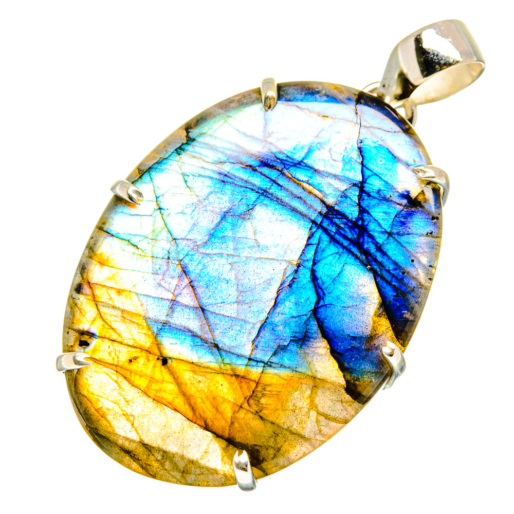 Labradorite Pendants handcrafted by Anasilvercos - PD9492