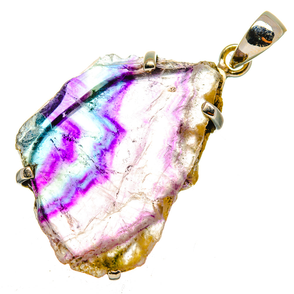 Fluorite Pendants handcrafted by Anasilvercos - PD9496