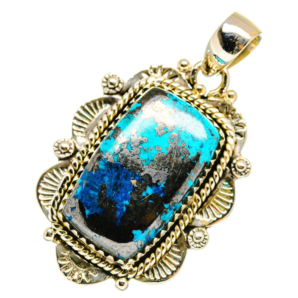Shattuckite Pendants handcrafted by Anasilvercos - PD9522