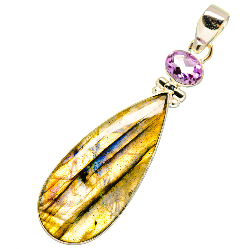 Labradorite Pendants handcrafted by Anasilvercos - PD9531