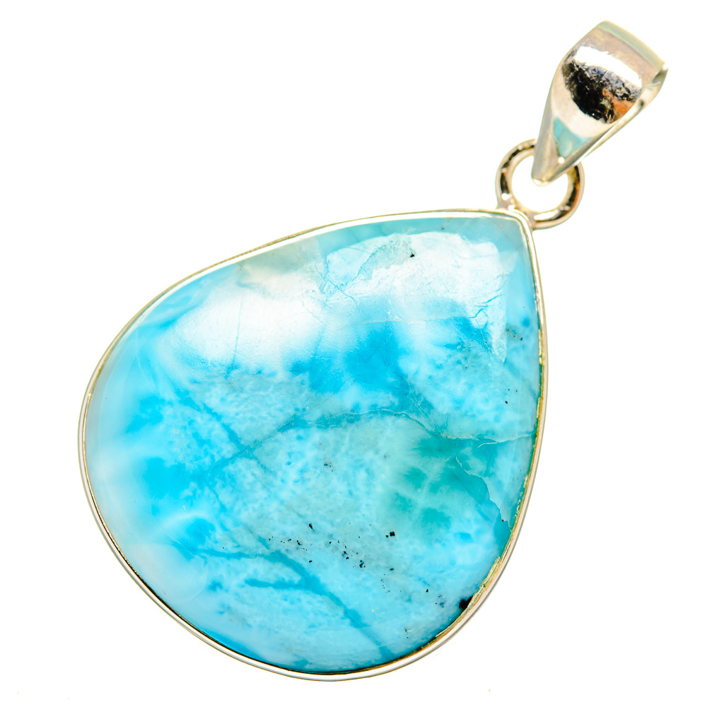 Larimar Pendants handcrafted by Anasilvercos - PD9543